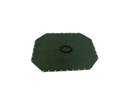 Dog Bed COVER Sling Green Canvas