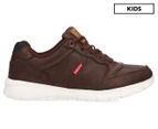 Levi's Boy's Grade-School Staple Burnish Sneakers - Brown