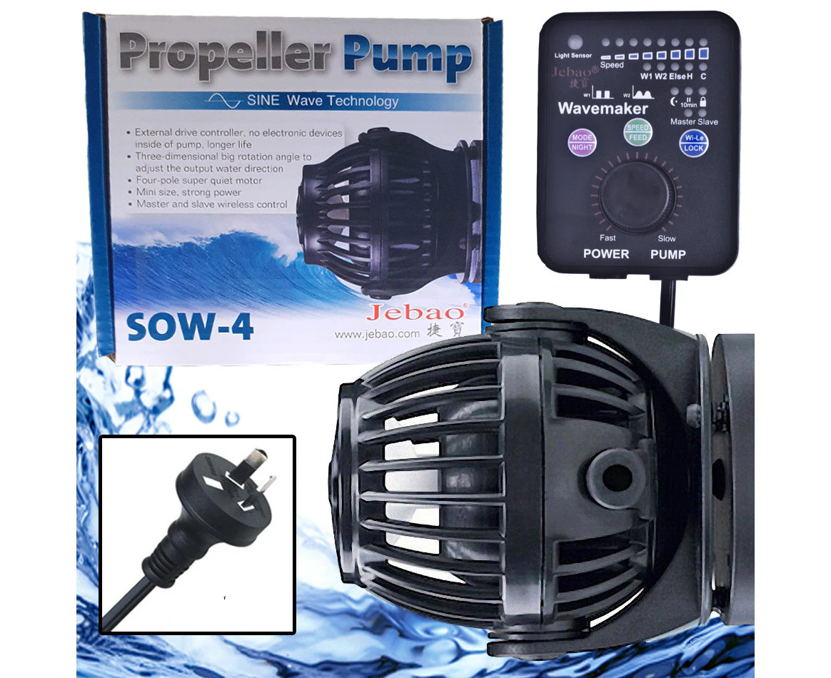 Jebao Jecod SOW 4 Wireless Pump Controller Wavemaker Aquarium Magnetic Mount