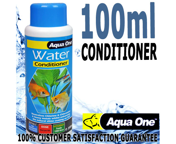 Aqua One Water Conditioner Chlorine Neutraliser for Fish Tanks - 100ml