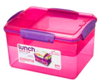 Sistema 2.3L Lunch Tub To Go, Pink