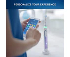 Oral-B Genius 9000 (Purple) Electric Toothbrush helps you protect your delicate [G9000PU]