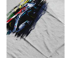Lewis Hamilton At Monaco GP AMG F1 W10 Men's T-Shirt - Heather Grey