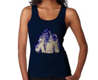 TV Times Roger Moore In The Persuaders Women's Vest - Navy Blue