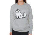 Simon's Cat Purrfect Women's Sweatshirt - Heather Grey