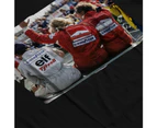 Jody Scheckter James Hunt & Jochen Mass Men's Sweatshirt - Black
