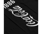 Coca Cola Vertical 1886 Men's Sweatshirt - Black