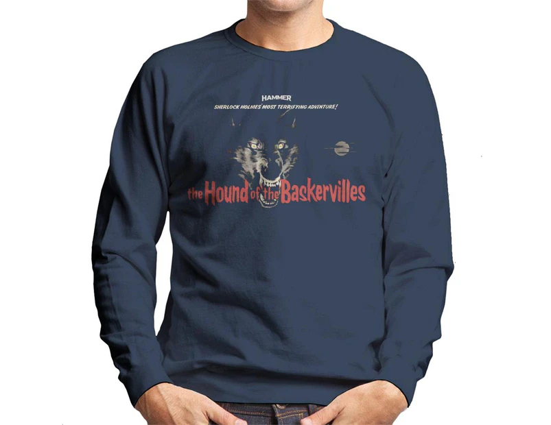 Hammer The Hound Of The Baskervilles Men's Sweatshirt - Navy Blue