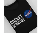 NASA Rocket Scientist Women's Sweatshirt - Black