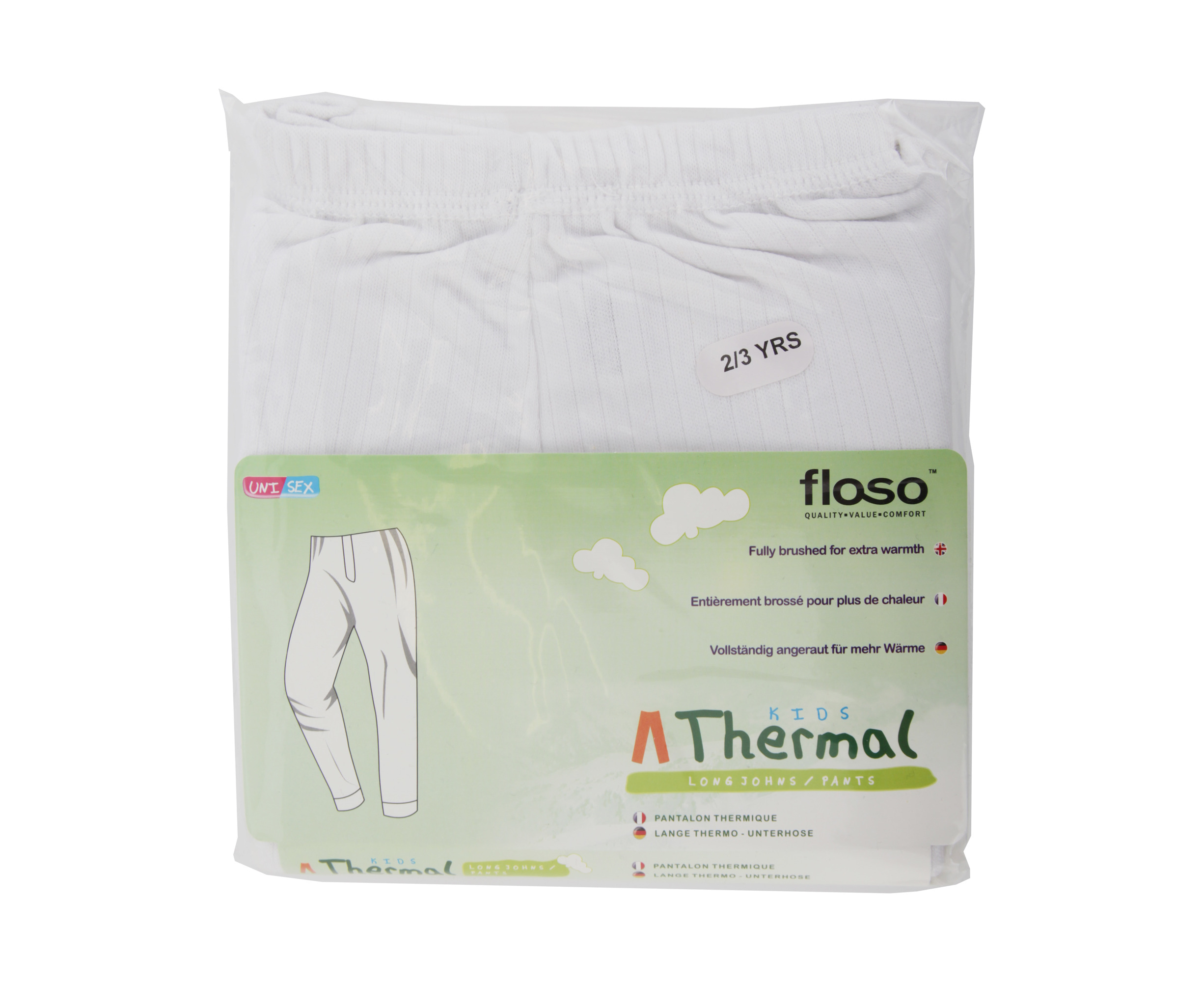 Floso® Ladies/Womens Thermal Underwear Long Jane/Johns (Standard