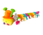 Baby Boo Counting Numbers Caterpillar 123 Orange Hat Plush Toy 60cm Long