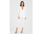 COOPER ST Stand Back Jacket in White