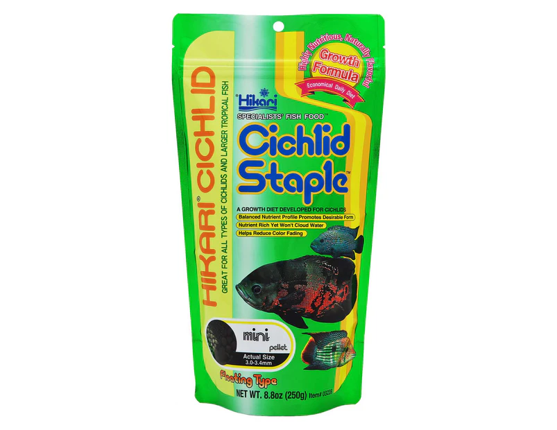 Hikari Cichlid Staple Baby 57g Rapid Growth Premium Fish Food Made In Japan