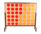 Wooden Indoor Outdoor Hardwood Giant Connect Four In A Row Game Set 106X118cm