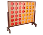 Wooden Indoor Outdoor Hardwood Giant Connect Four In A Row Game Set 106X118cm