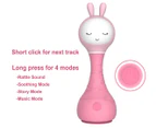 Alilo R1 Smarty Shake and Tell Baby Rattle Pink - Nursery Rhymes Lullaby Sounds Stories
