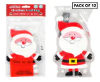 12 x 20-Pack Maine & Crawford Santa Christmas Treat Bags