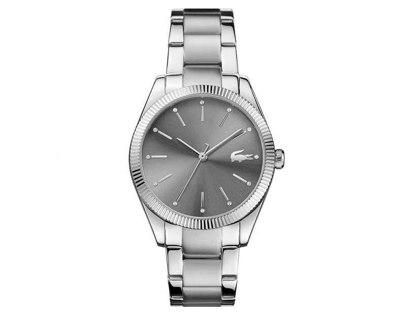Lacoste Women's 36mm Parisienne Stainless Steel Watch - Silver/Grey