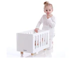 Doll Bed Cot - Grey