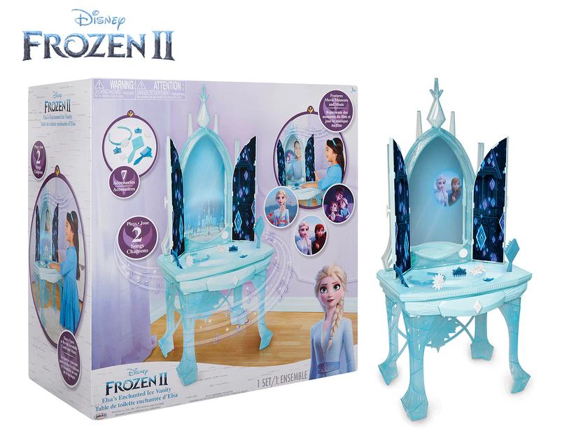 Disney Frozen 2 Elsa's Enchanted Ice Vanity Playset
