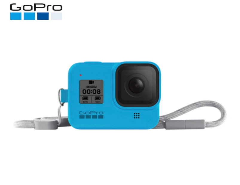 GoPro Sleeve + Lanyard for HERO8 Black - Bluebird