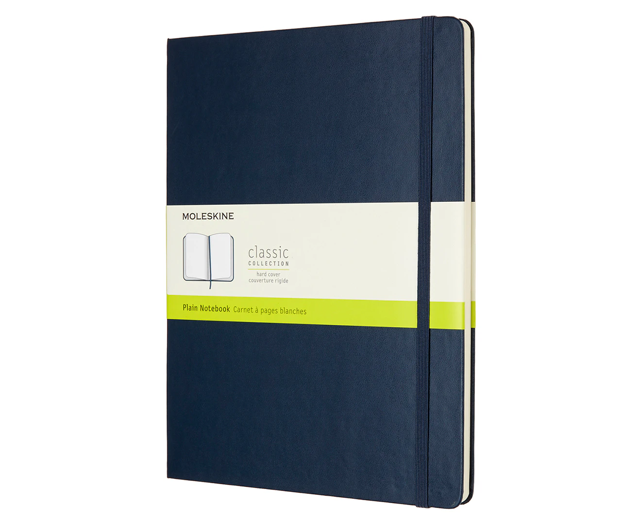 Moleskine Classic Pocket Plain Hardcover Notebook - Sapphire Blue