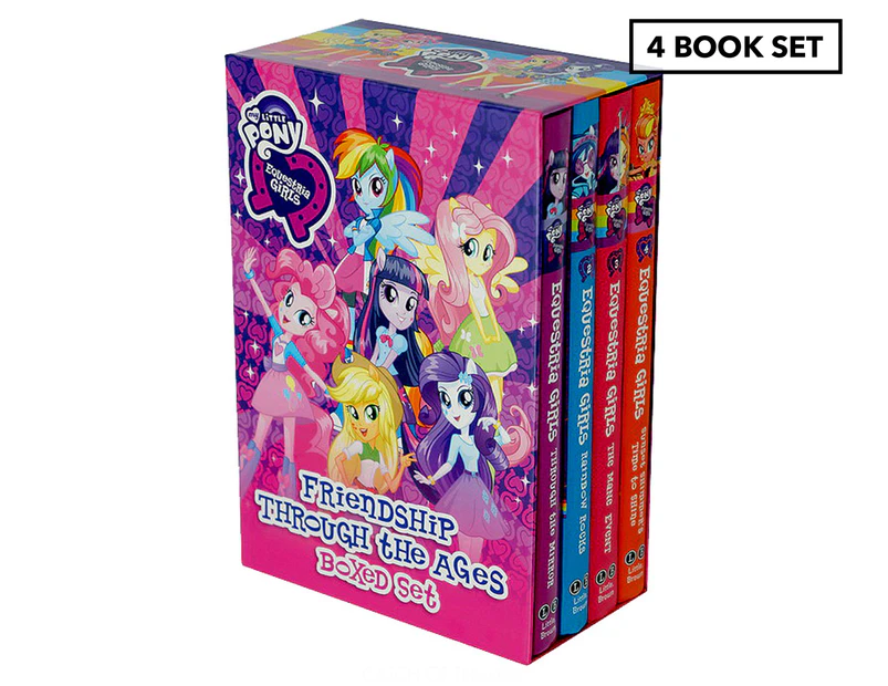 My Little Pony Friendship Through the Ages 4-Book Hardcover Set