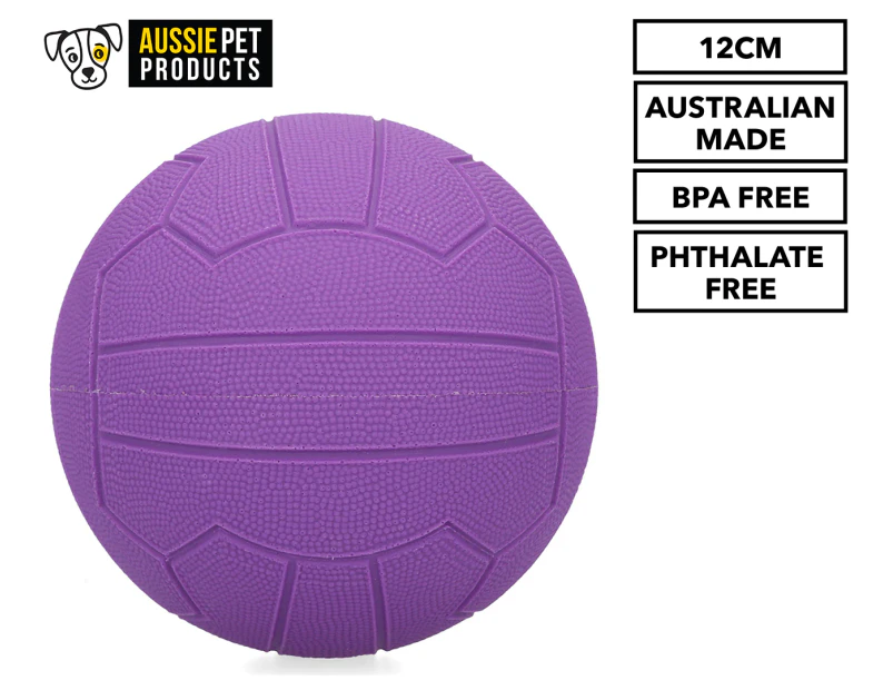 Aussie Pet Products Small Food Sports Ball - Purple