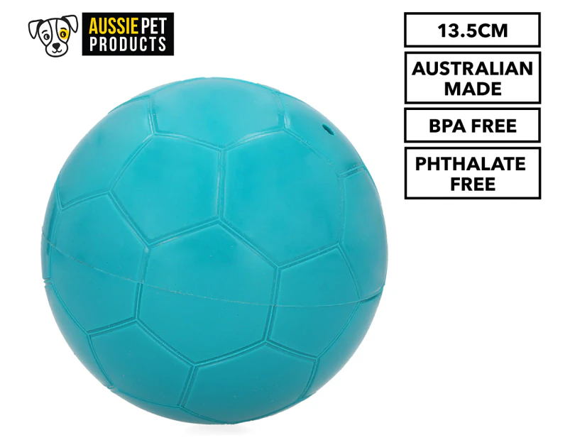 Aussie Pet Products Medium Food Sports Ball - Teal