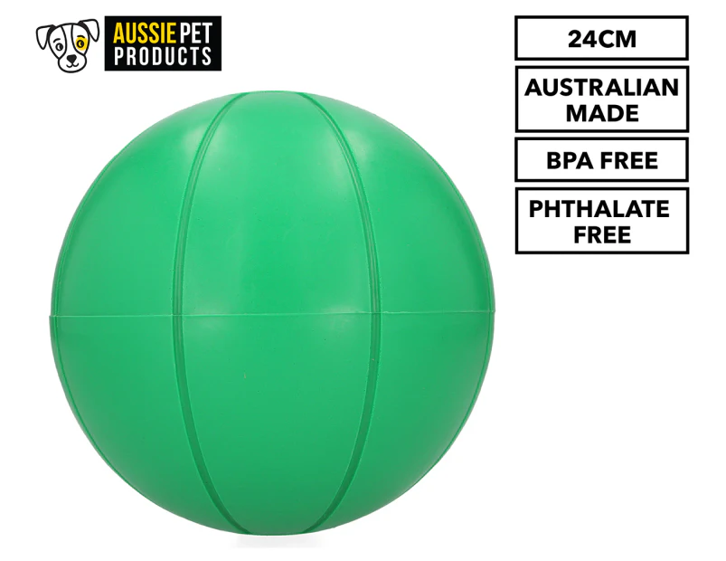 Aussie Pet Products X-Large Ruff Ball - Green