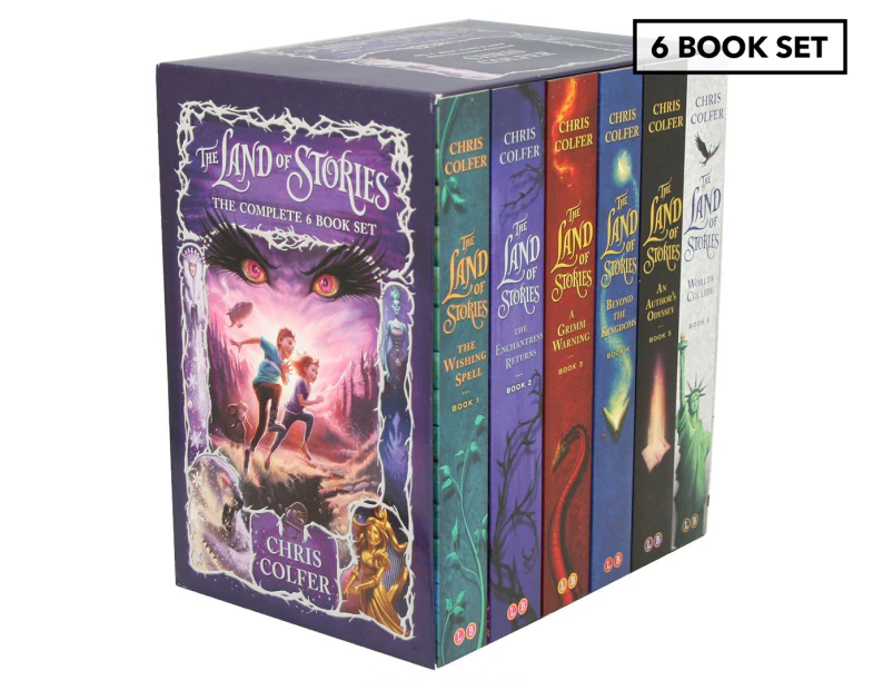 The Land Of Stories 6-Book Box Set by Chris Colfer