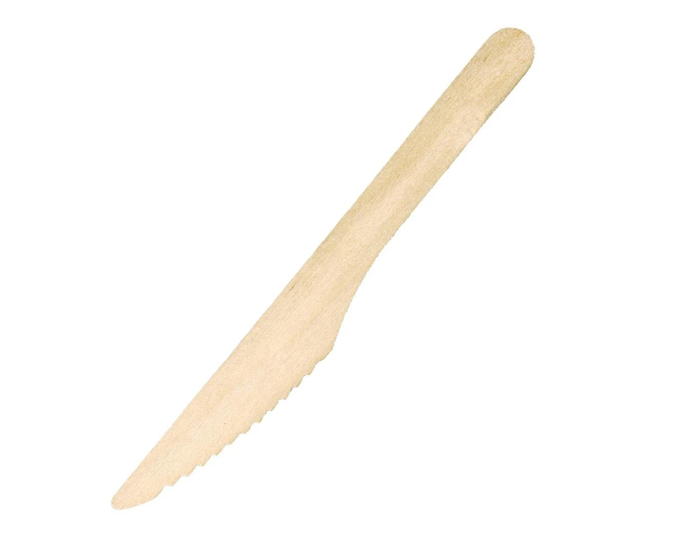 One Tree Wooden Knife (Pack 100) - Beige