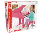 Hape Happy Melody Grand Piano w/ Stool Musical Toy - Pink