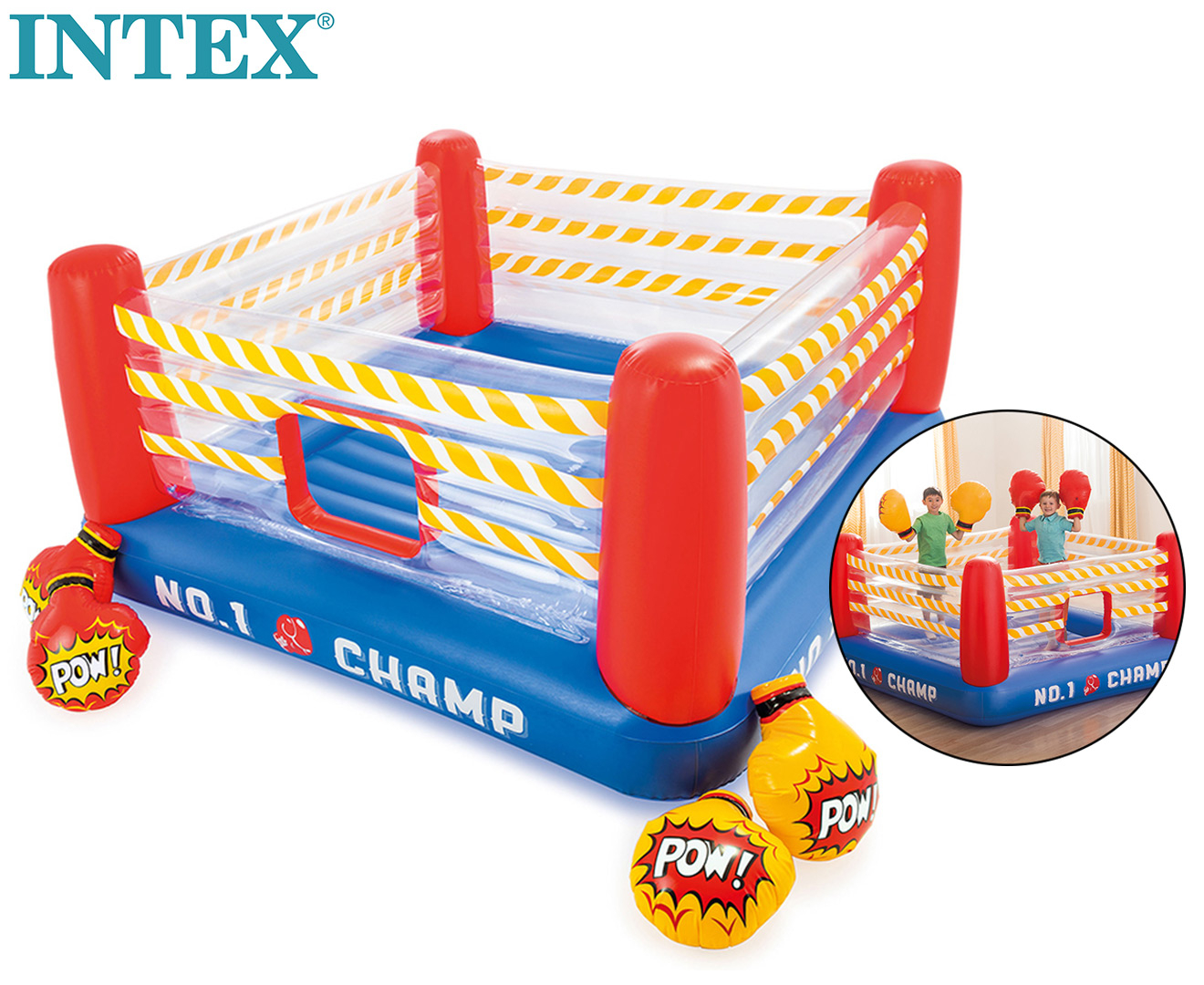 Inflatable Boxing Ring Bounce House