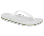 Havaianas Unisex Brasil Logo Thongs - White