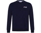 Fila Men's BO Small Logo Sweatshirt Navy