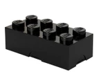 LEGO® 8-Knob Kids School Lunch Box - Black