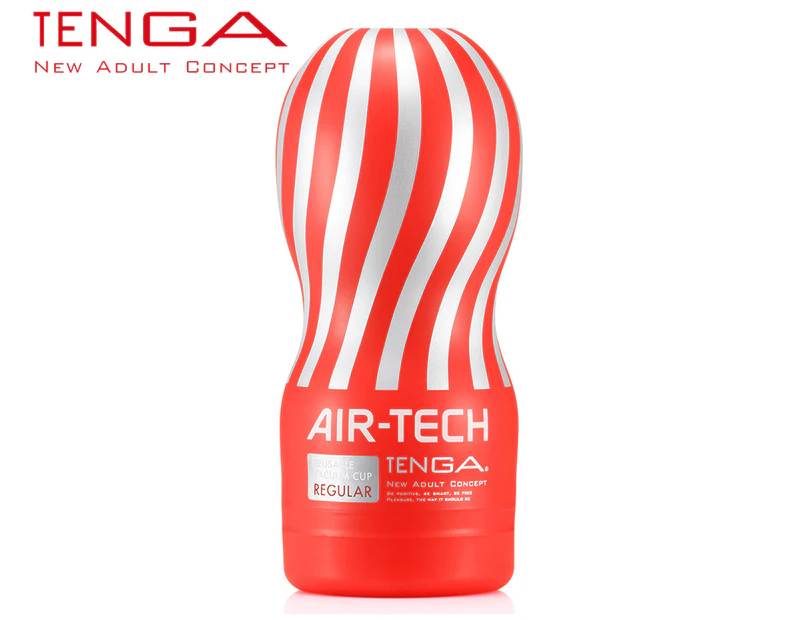 TENGA AIR-TECH Reusable Vacuum Cup (Regular Suction) - Red