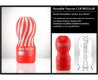 TENGA AIR-TECH Reusable Vacuum Cup (Regular Suction) - Red