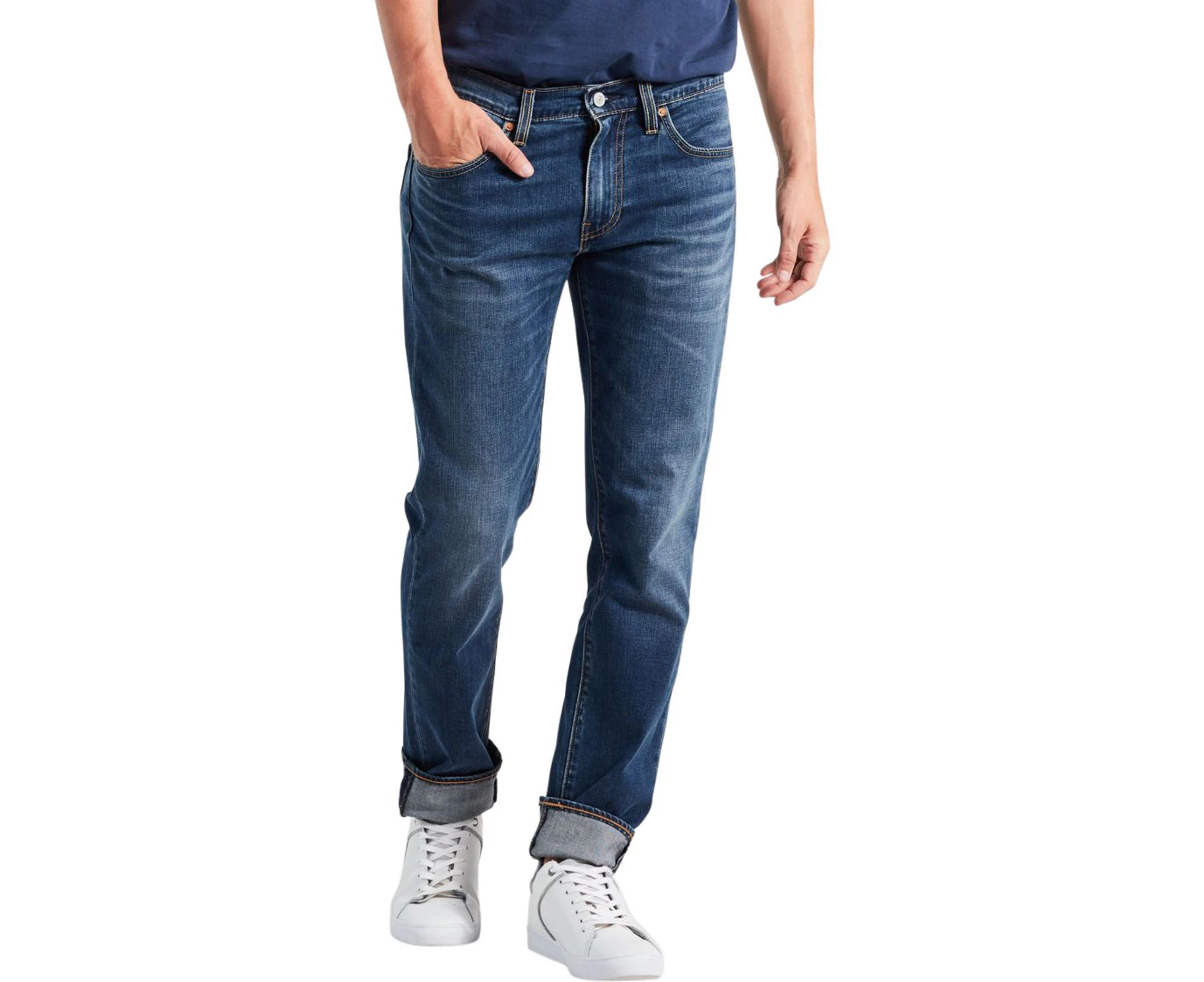 Levi's Men's 511 Slim Fit Denim Jeans Caspian Adapt Blue