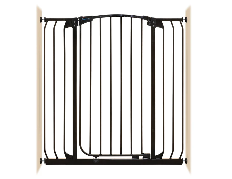 Dreambaby Chelsea Xtra Tall & Xtra Wide Auto-Close Security Gate - Black