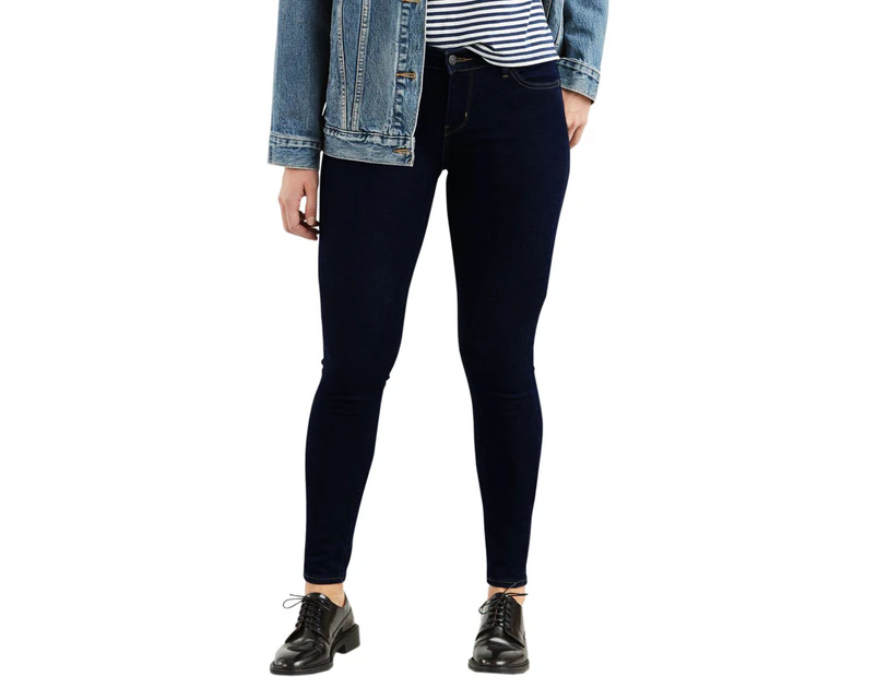 Levi's Women's 710 Innovation Super Skinny Denim Jeans Celestial Rinse Blue