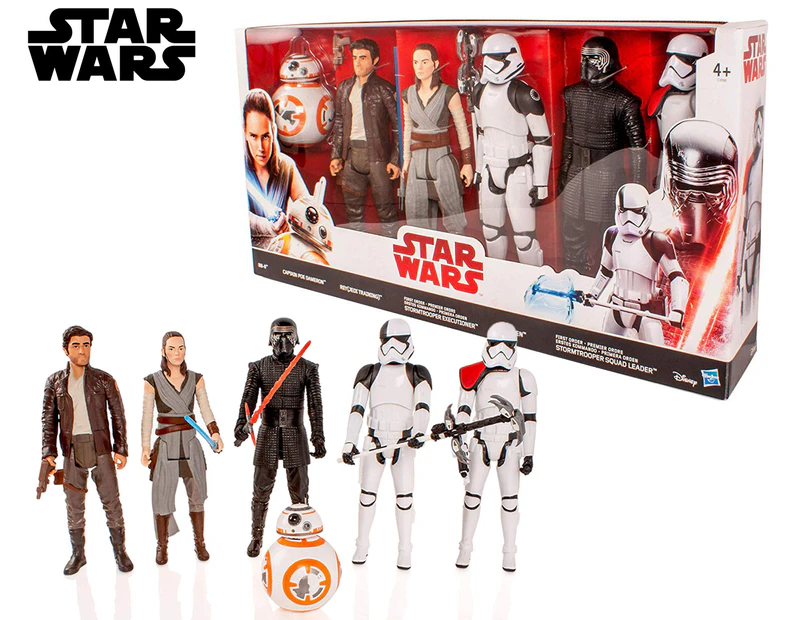 Star Wars The Last Jedi 6-Pack Action Figures