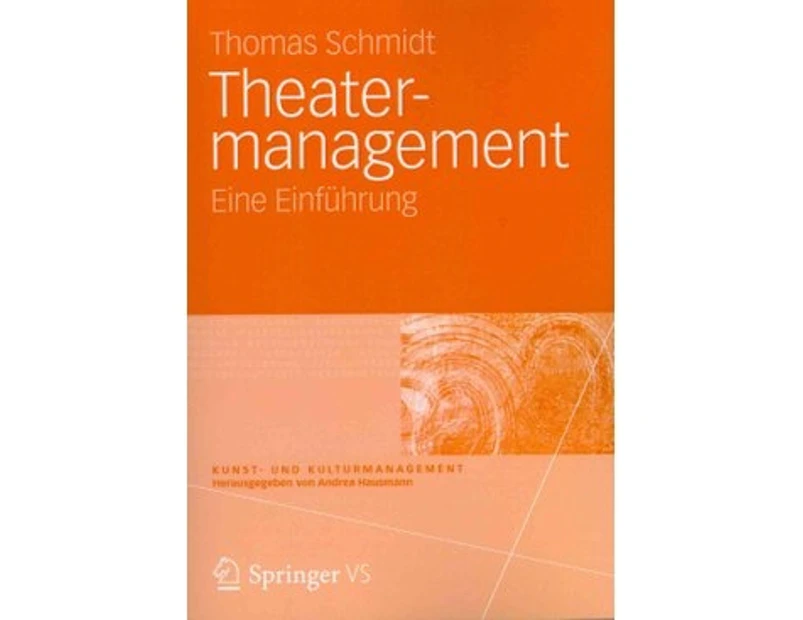 Theatermanagement - Paperback
