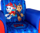 Paw Patrol Upholstered Kids Arm Chair - Marshall and Chase Blue