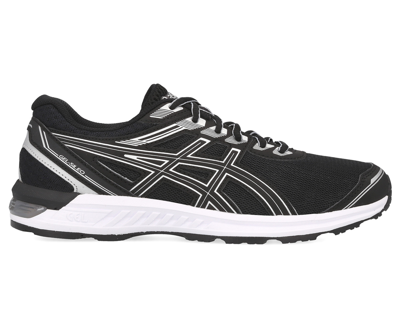 ASICS Women's GEL-Sileo Running Shoes - Black/Silver | Catch.co.nz