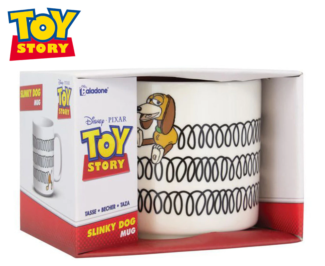 Paladone 300ml Toy Story Slinky Dog Collectable Mug Coffee/Tea Drink Gift Cup