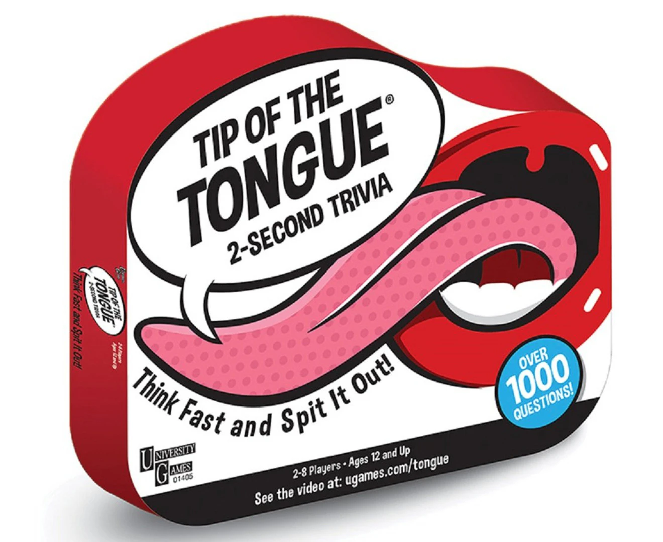 Tip Of The Tongue Kids Trivia/General Knowledge Fun/Party Game 2-6 Players 12y+