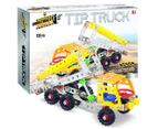 129pc Construct IT DIY Tip Truck Toy w/ Tools Play Build Assembly Kit Kids 8y+