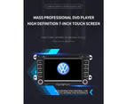 7'' 2 din Multimedia Player Car DVD GPS Navigation for VW Volkswagen GOLF 6 Polo New Bora JETTA PASSAT B6 SKODA Radio RDS